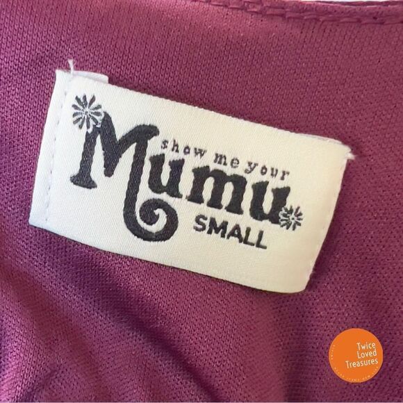 Show Me Your MuMu Caitlin Ruffle Maxi Bridesmaid Dress Size Small - Picture 6 of 7